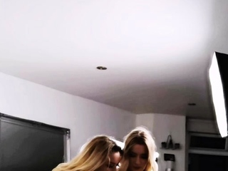 Homemade blonde amateur brittney love dominated lesbian