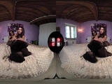 Chiara and Petra play with each other’s feet