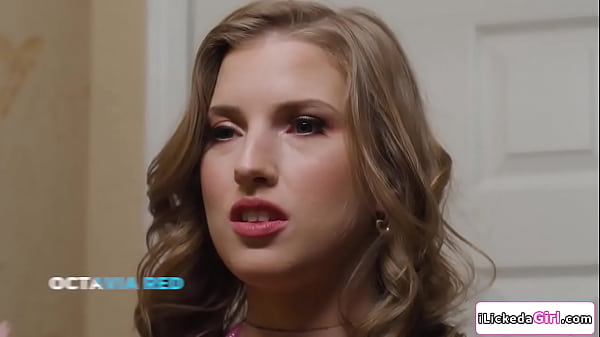 Big tits lesbian showing straight bff how men lick pussy