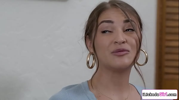 Brunette agent pussy licking lesbian client to seal the deal