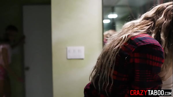 Sleepover and tribbing with hot teen lesbian Gia Derza and Khloe Kapri