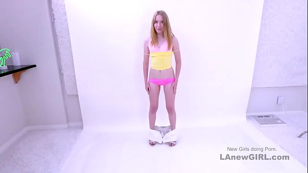 Super Sexy Blonde tries out for Porn & fails