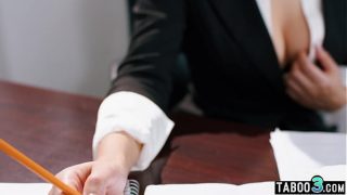 Lesbian teacher Valentina Nappi punishing her teen student Gal Ritchie